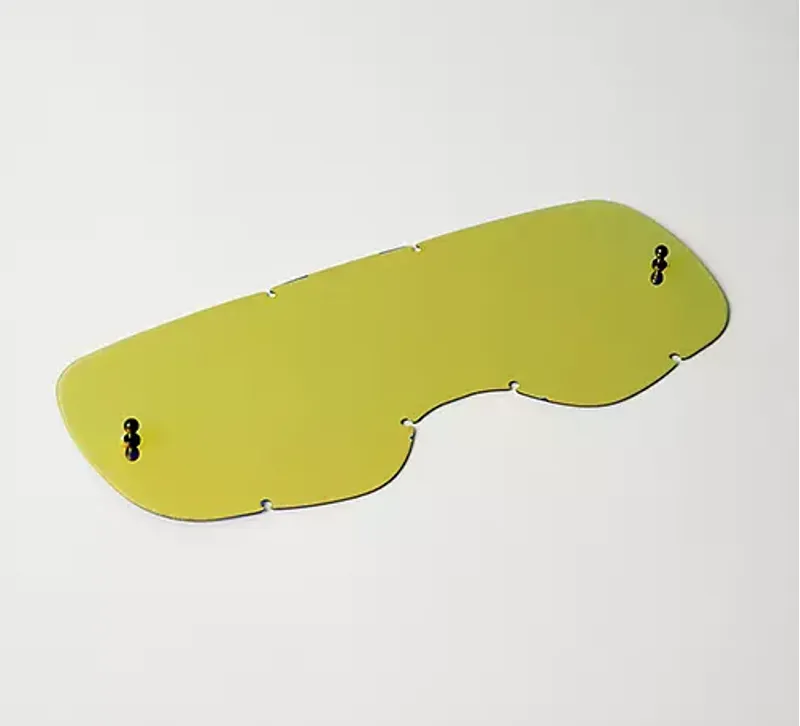 Fox Airspace/Main MX20 Chrome Lexan Replacement Lens in Orange